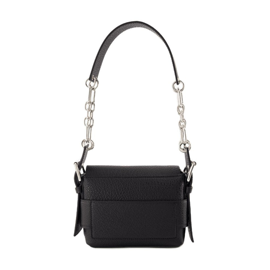 Acne Studios Calfskin shoulder bag in black