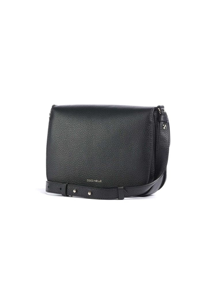 Coccinelle 100% Cowhide (exterior) shoulder bag in black