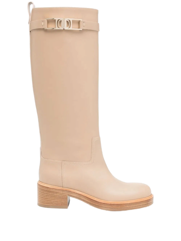 Ferragamo Calf leather boots in brown