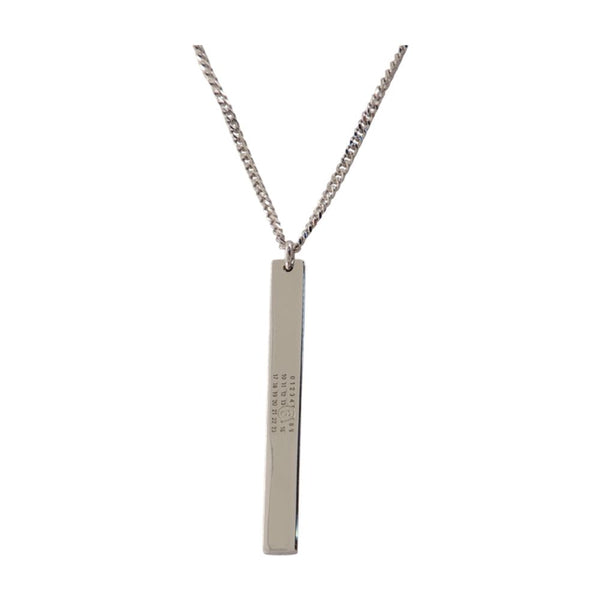 MM6 Maison Margiela metal necklace in silver