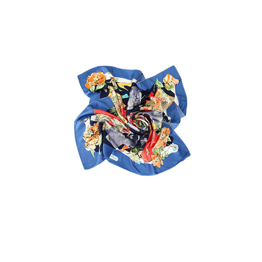 Ferragamo scarf in blue