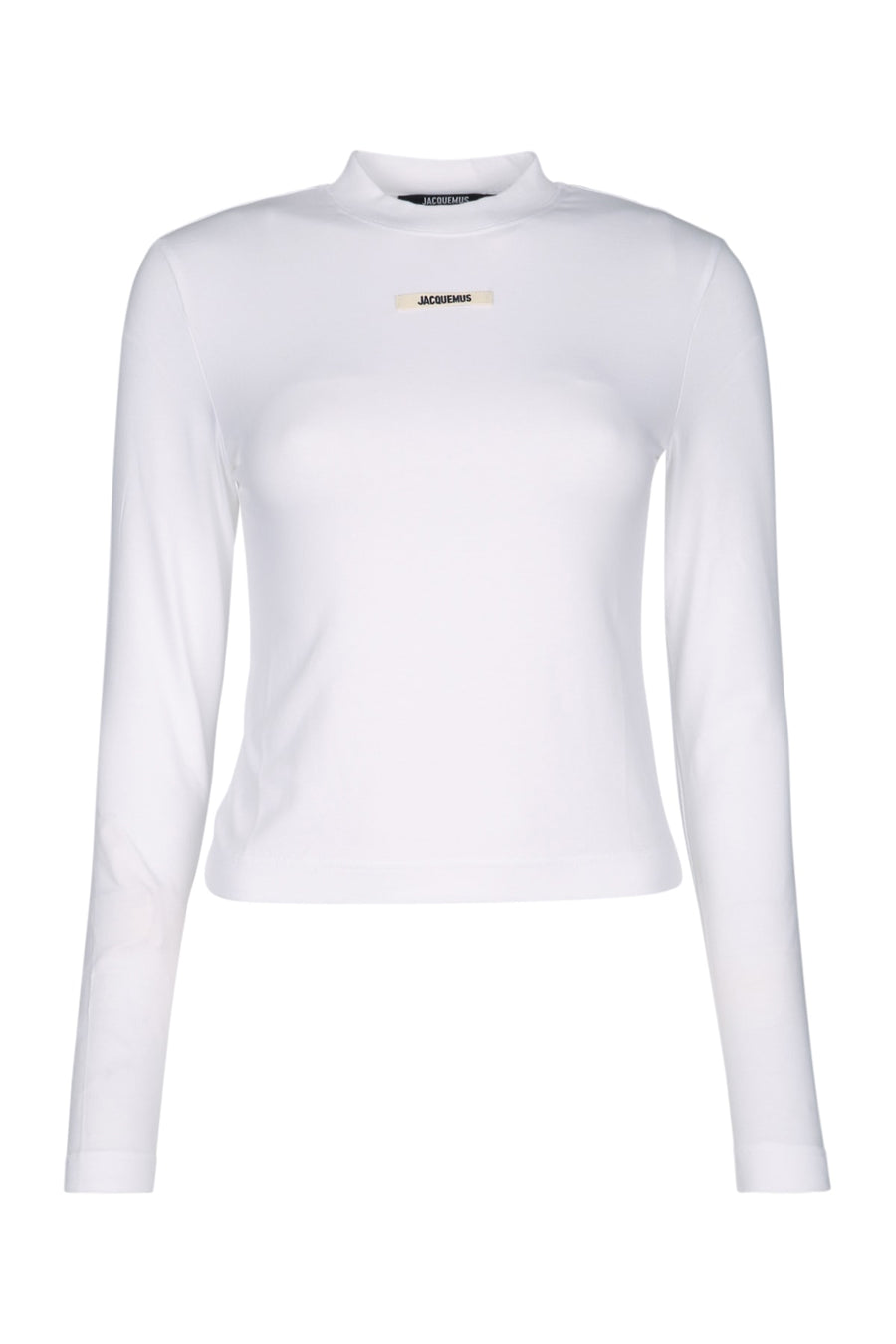 Le Tshirt Gros Grain - Ml White Cotton Elastane T-shirt