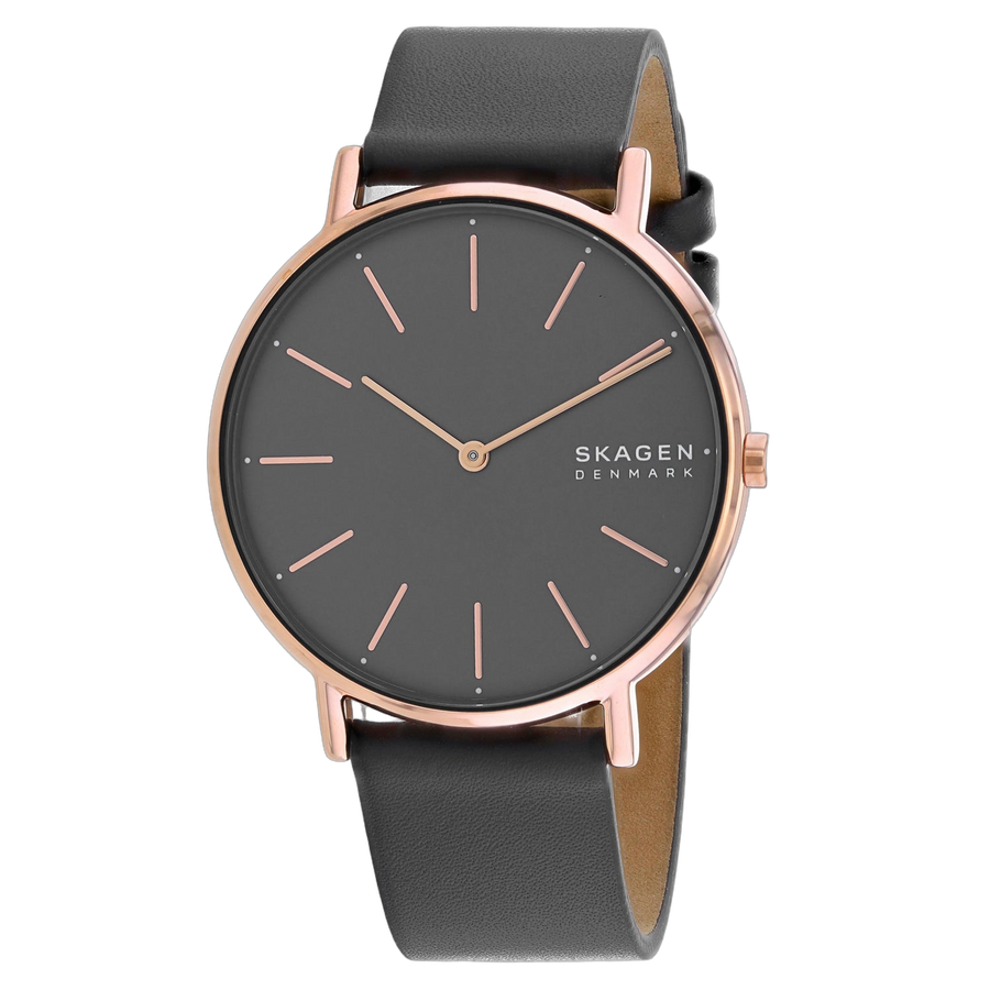 Skagen Stainless steel case watch in gray