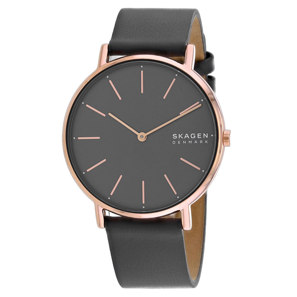 Skagen Stainless steel case watch in gray