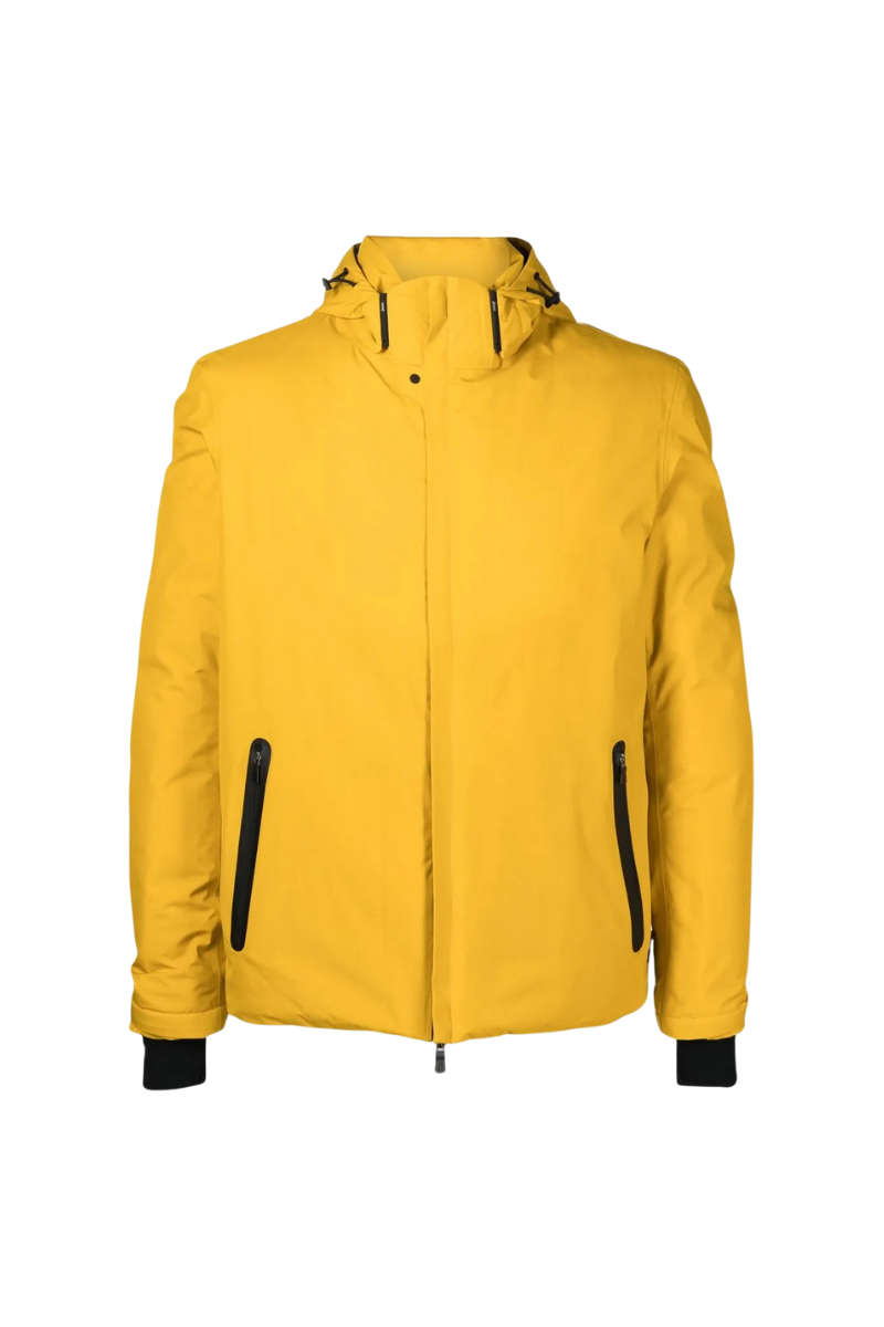 Herno Outer: 100% Polyester; Lining: 100% Polyester; Padding: 90% Down down jacket in yellow