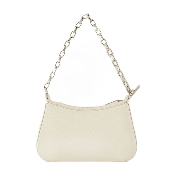 Alexander McQueen calfskin shoulder bag in beige