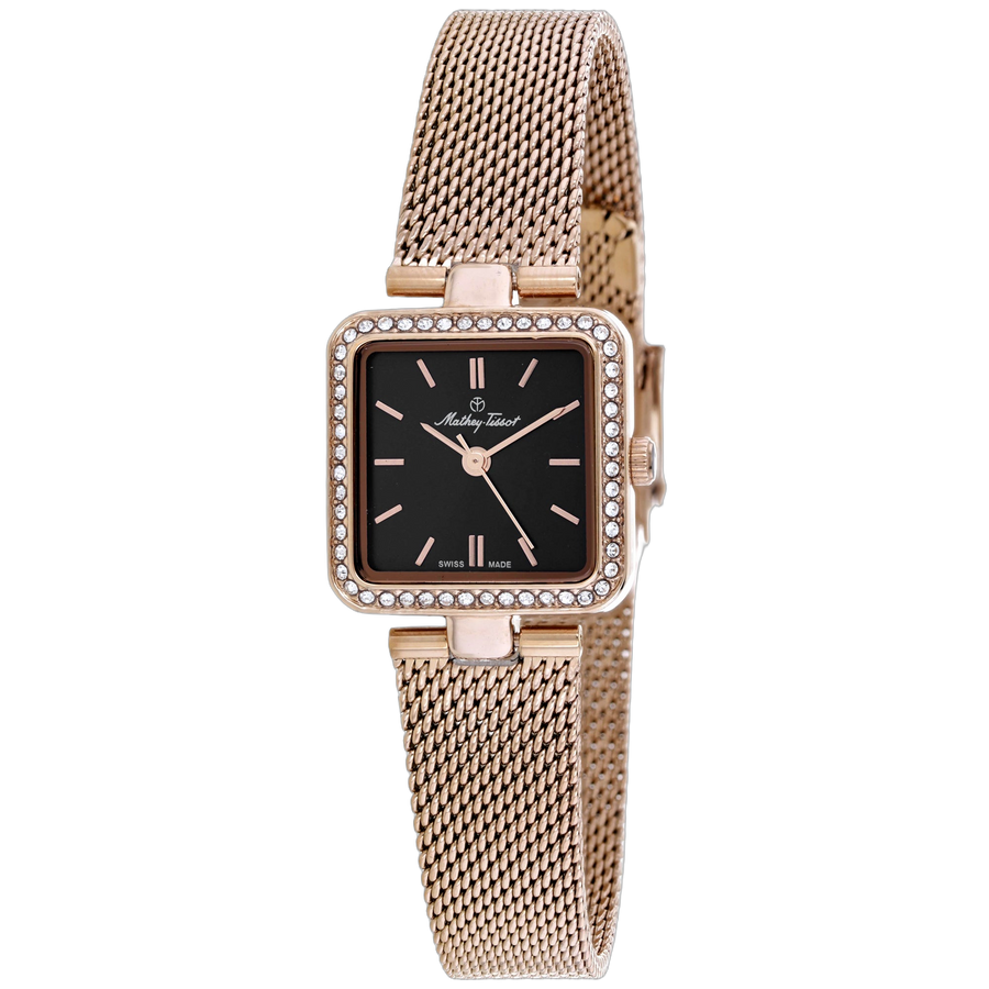 Mathey Tissot Stainless steel case watch in rose gold
