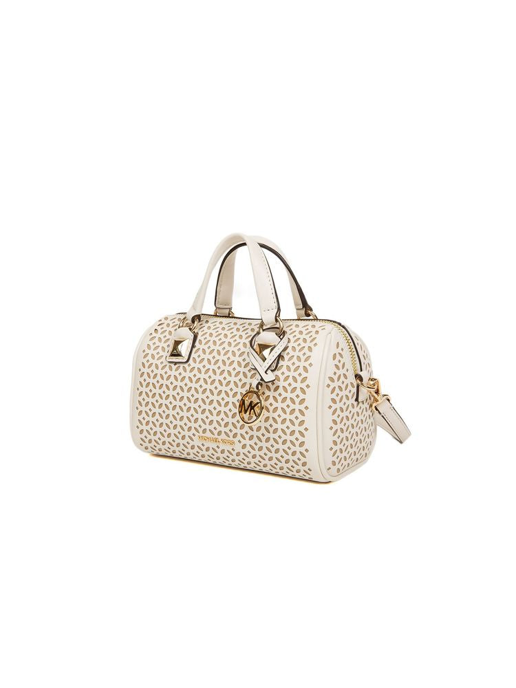 Michael Kors 100% Polyvinyl Chloride crossbody bag in beige