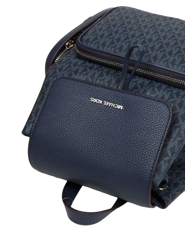 Michael Kors 100% Polyvinyl Chloride backpack in navy