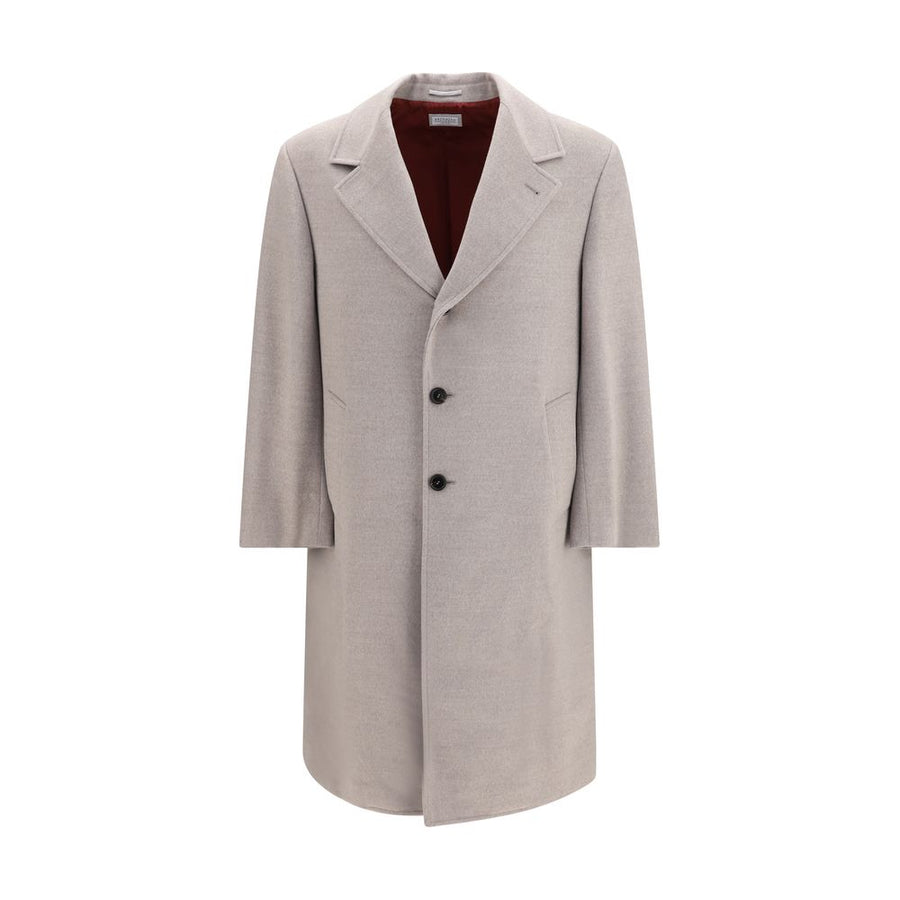 Beige Wool Oves Aries Coat Clothing