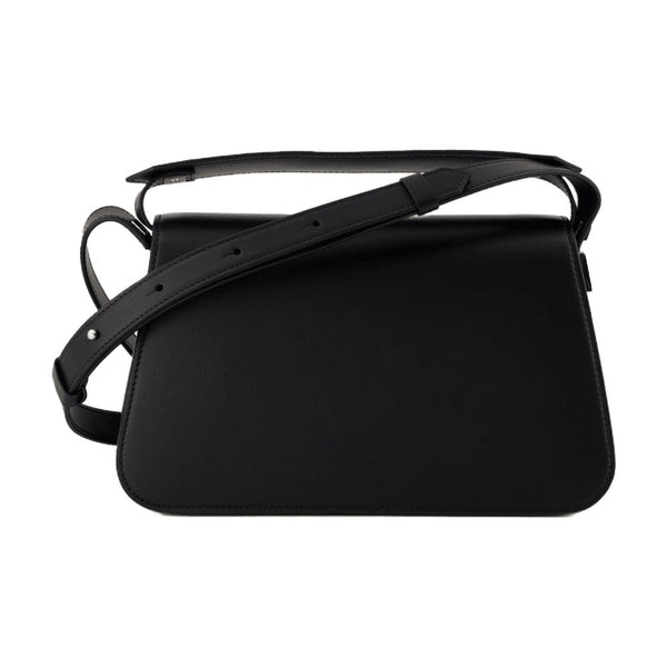 Lanvin calfskin shoulder bag in black