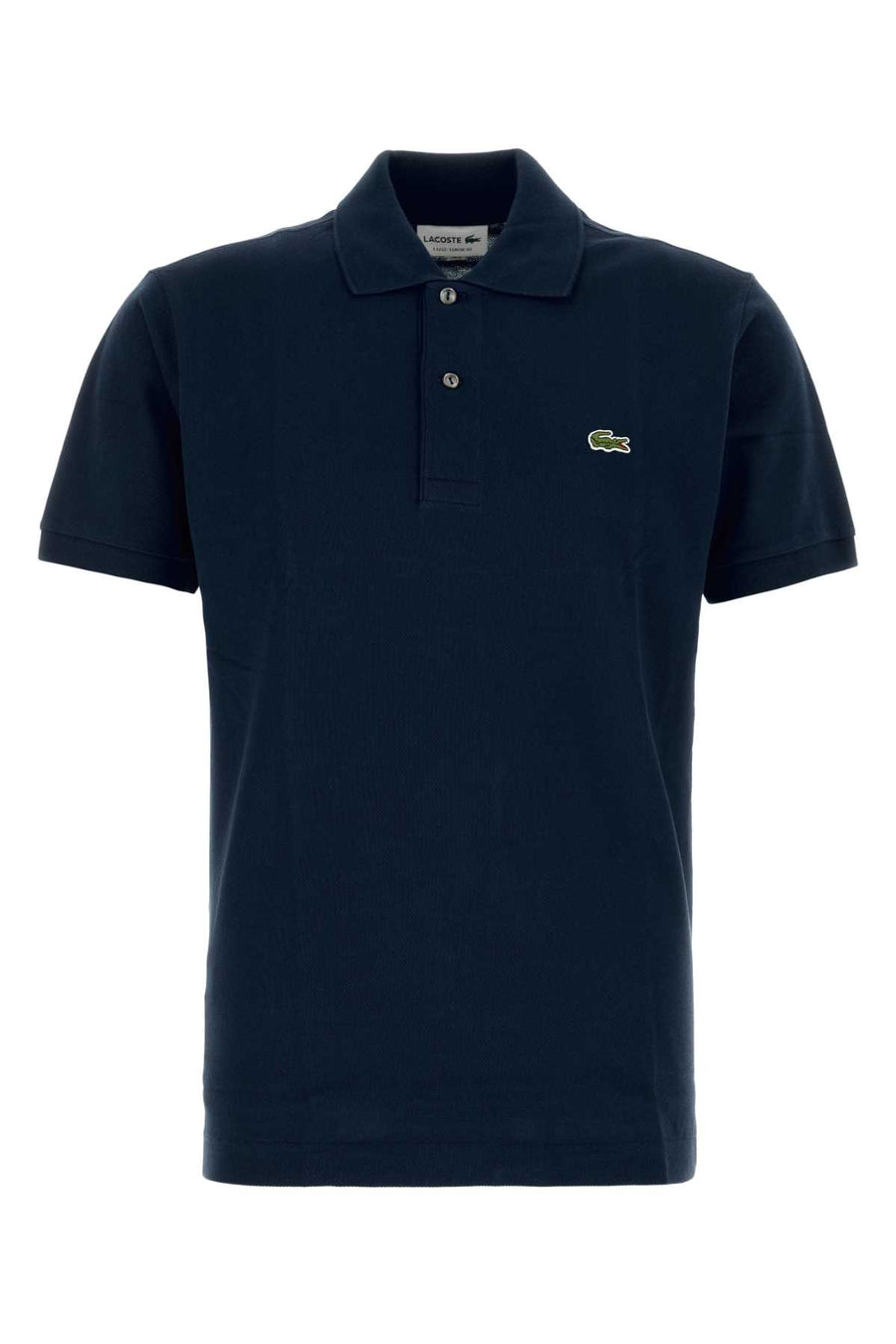 Navy Blue Piquet Polo Shirt 166 Exterior: Cotton