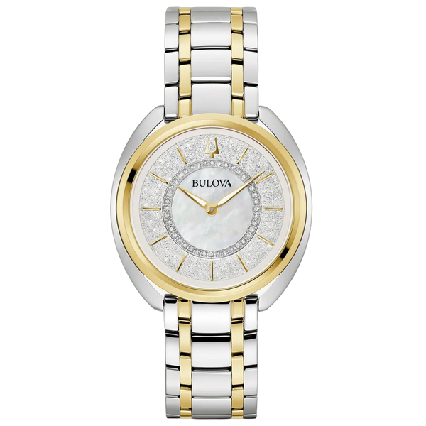 Bulova Stainless steel case watch in silver