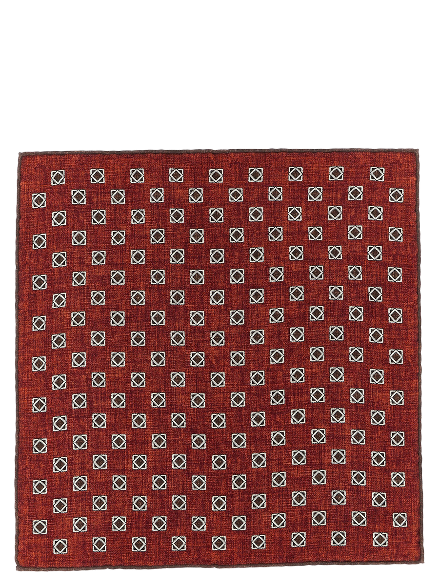 Multicolor Silk Pocket Square Accessory