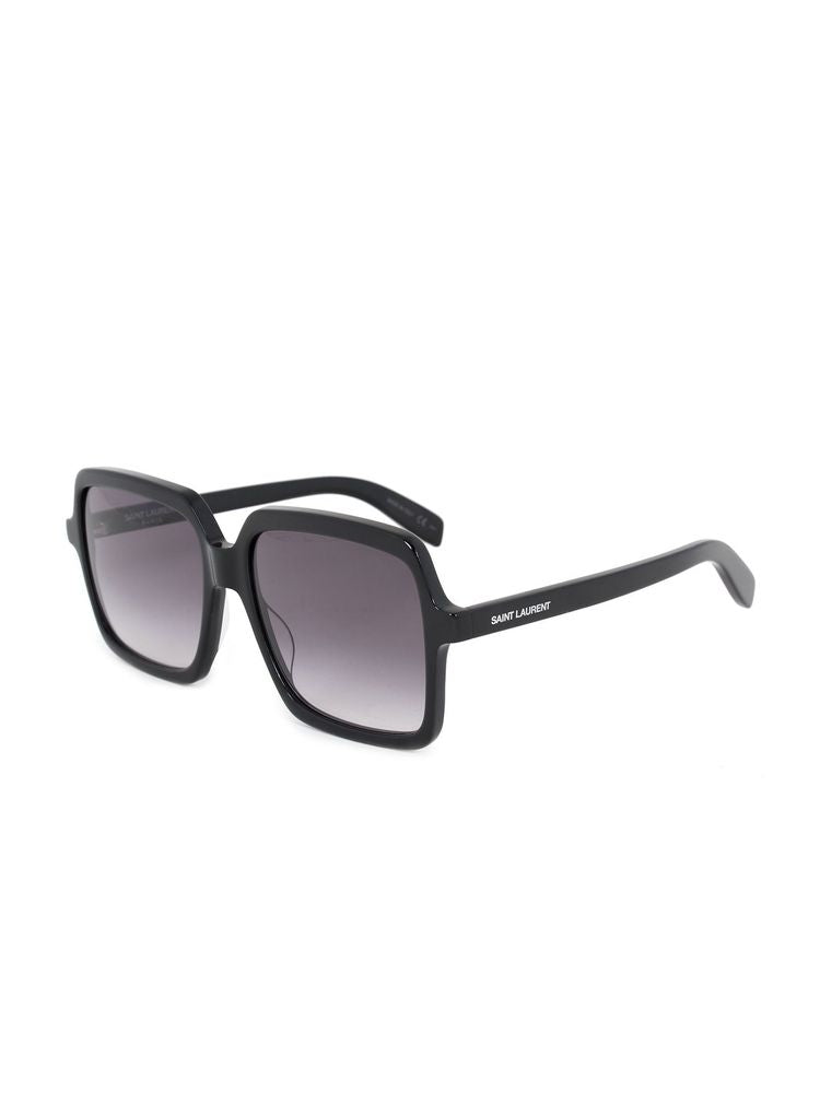 Saint Laurent SL Recycled Acetate frame sunglasses in black