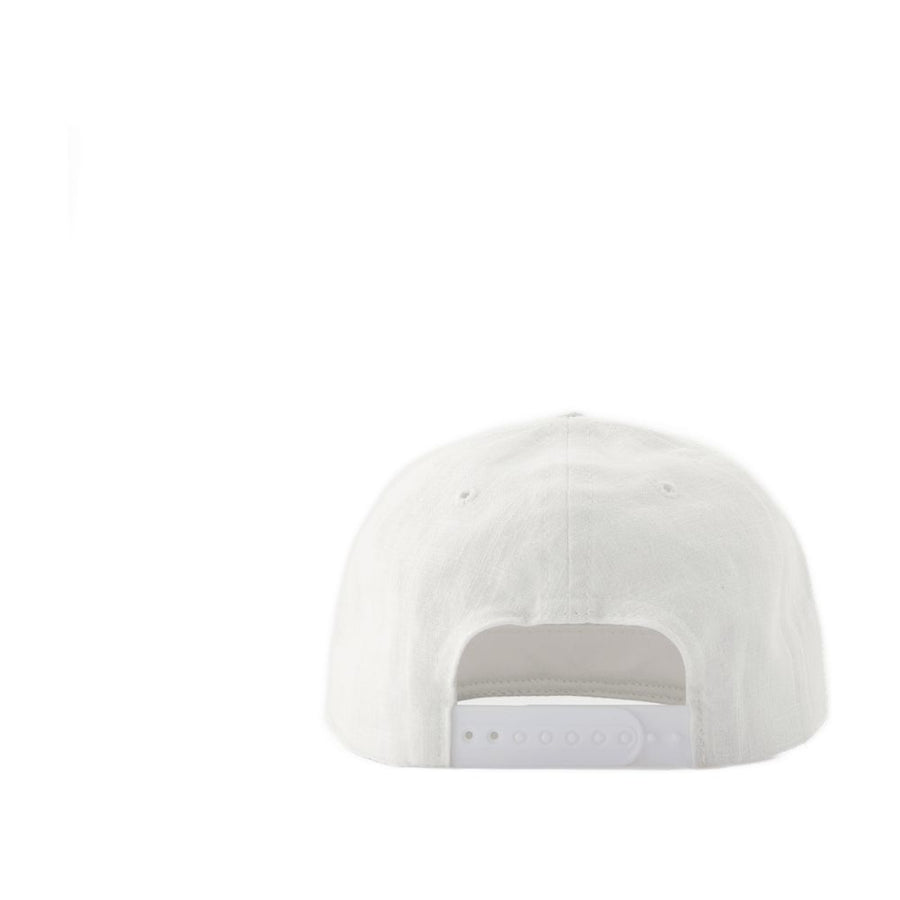 Rhude RHSS24HA02608114 cotton baseball cap in beige