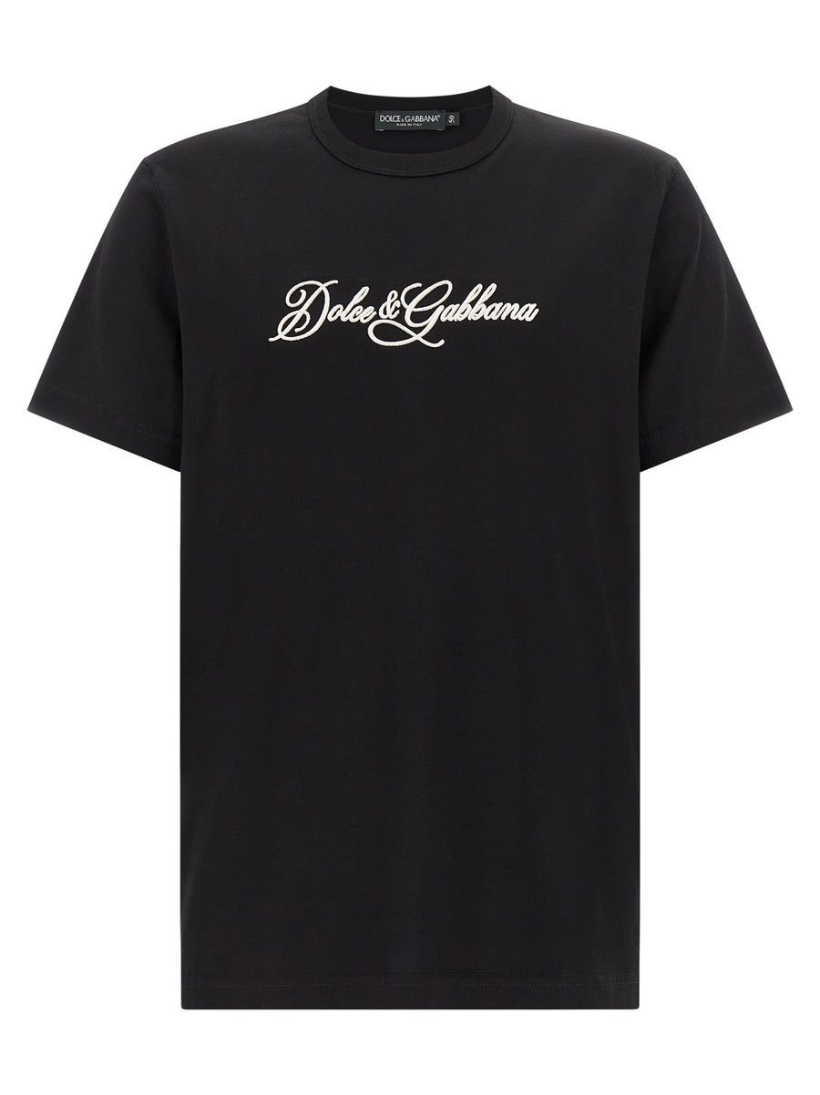 Dolce & Gabbana 100% Cotton t-shirt in black