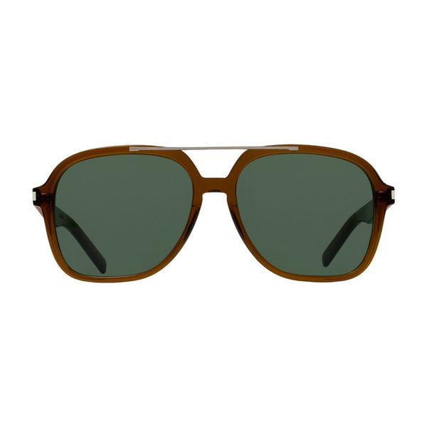 Saint Laurent SL acetate sunglasses in brown