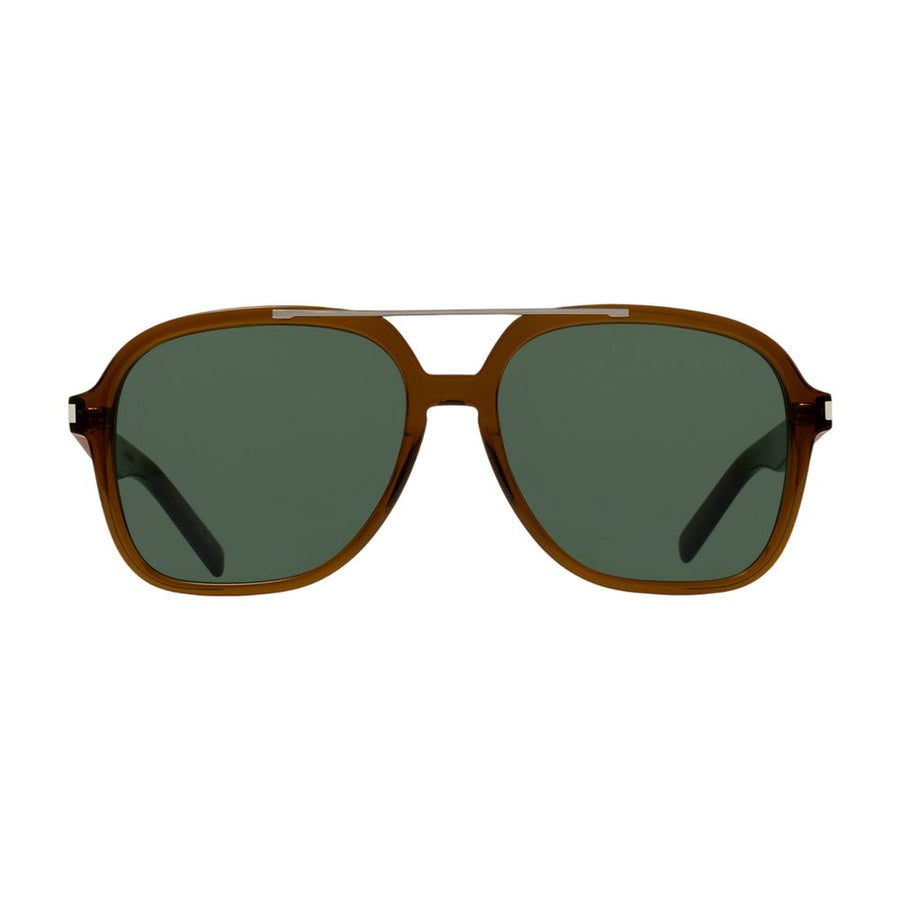 Saint Laurent SL acetate sunglasses in brown