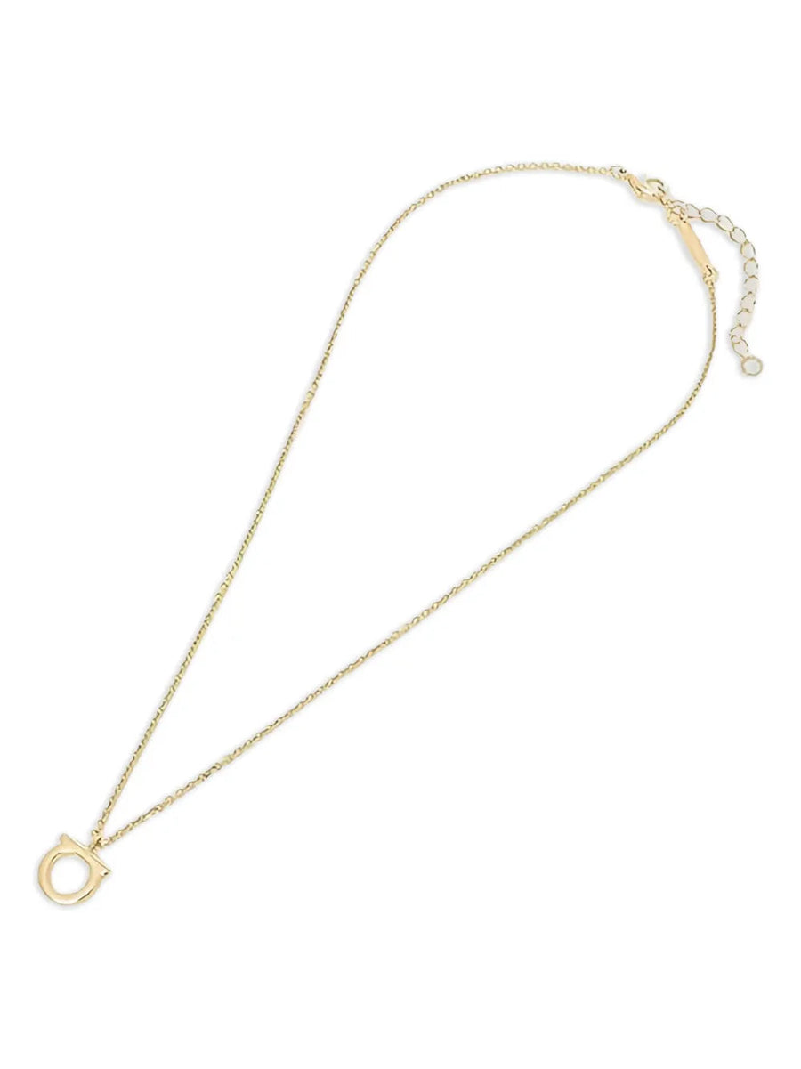 Ferragamo Gold metal necklace in gold