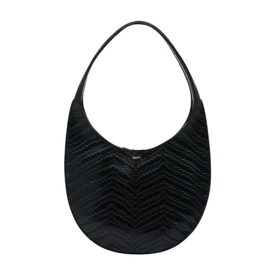 Coperni calfskin shoulder bag in black