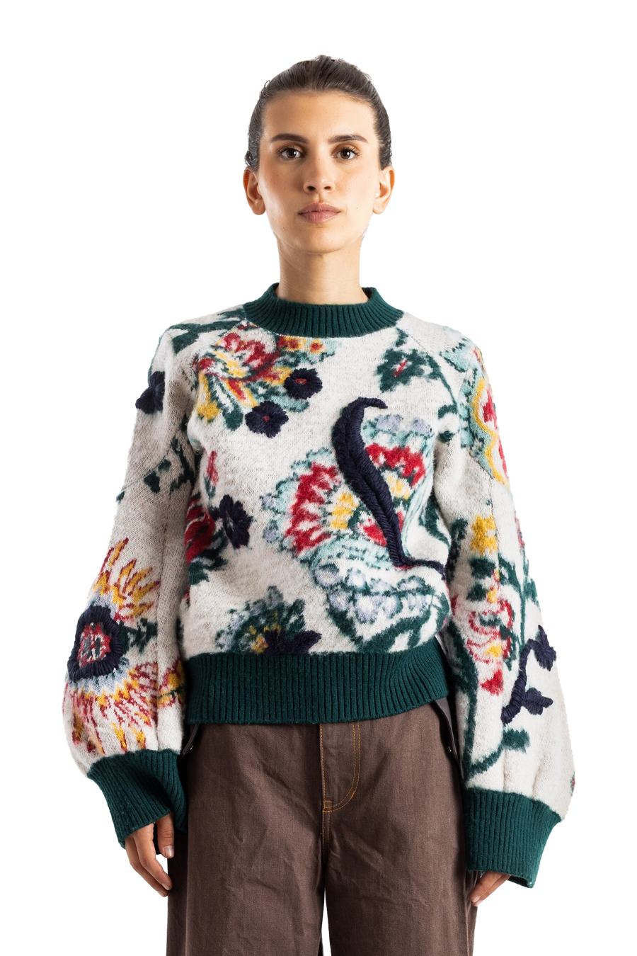 Sacai sweater in beige