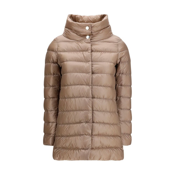 Herno 100% Polyester down jacket in beige