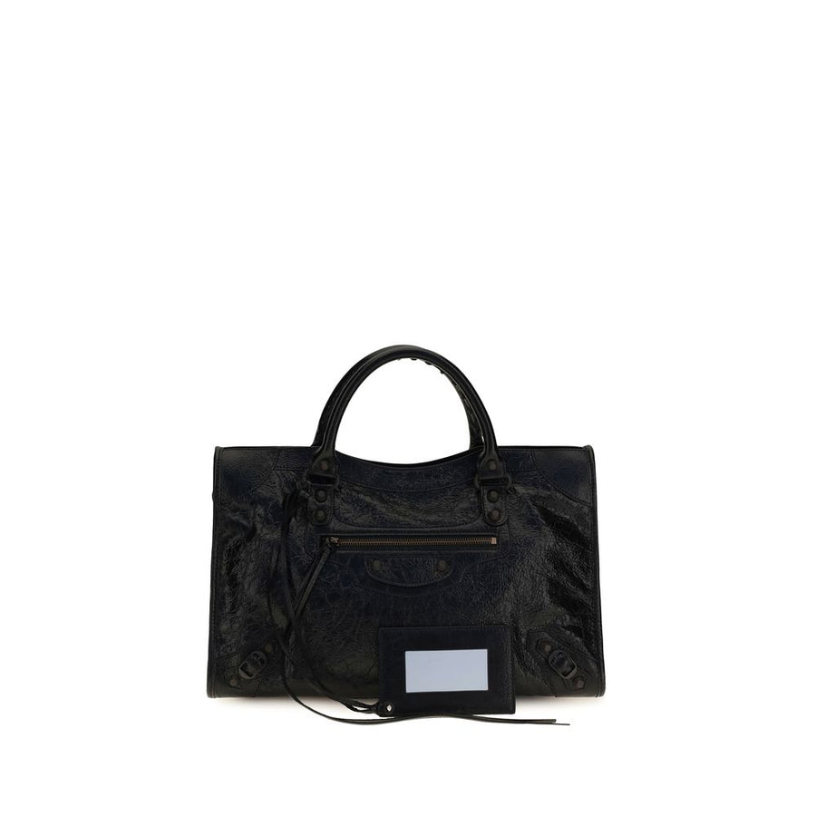 Balenciaga 85% Lamb shoulder bag in black