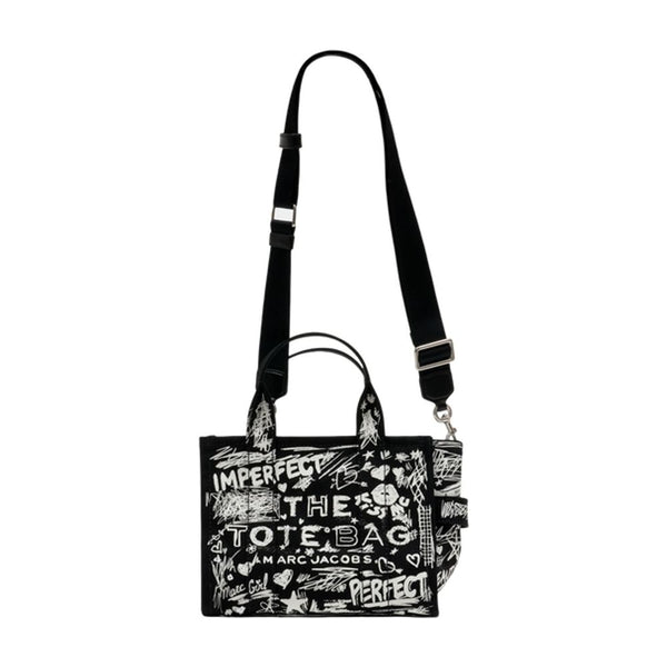 Marc Jacobs Cotton tote bag in black