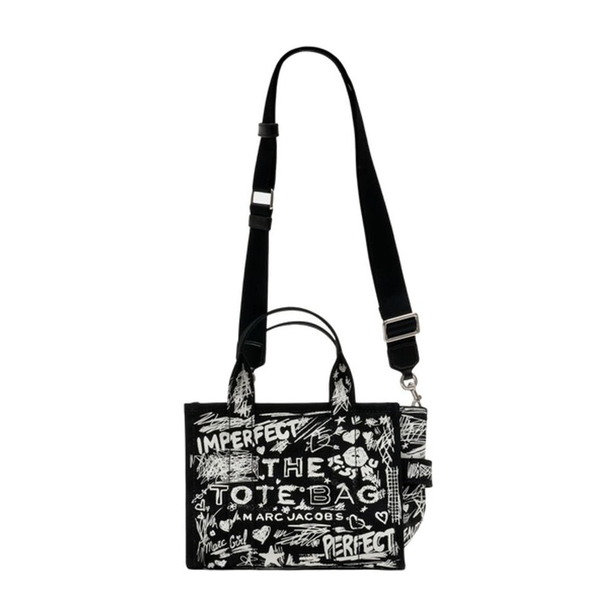 Marc Jacobs Cotton tote bag in black