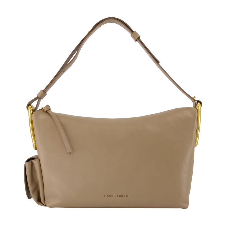 The Juliette Shoulder Bag - Marc Jacobs Leather Beige Cowhide / Shoulder-hobo-bags