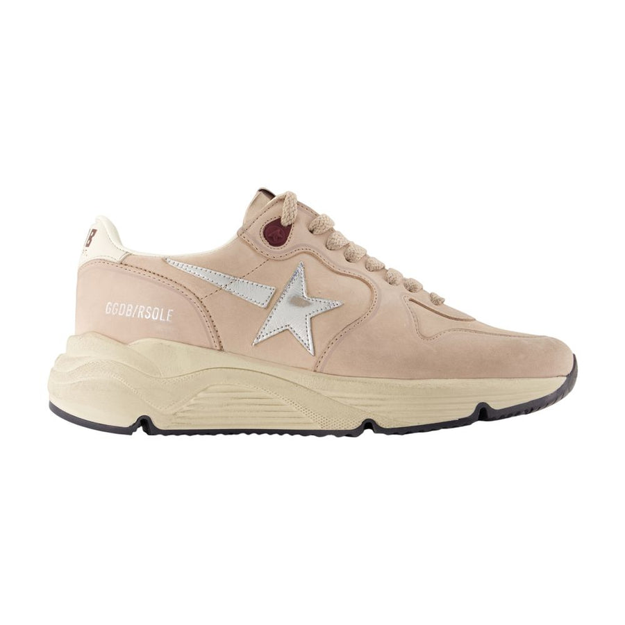 Golden Goose Deluxe Brand calfskin sneaker in beige