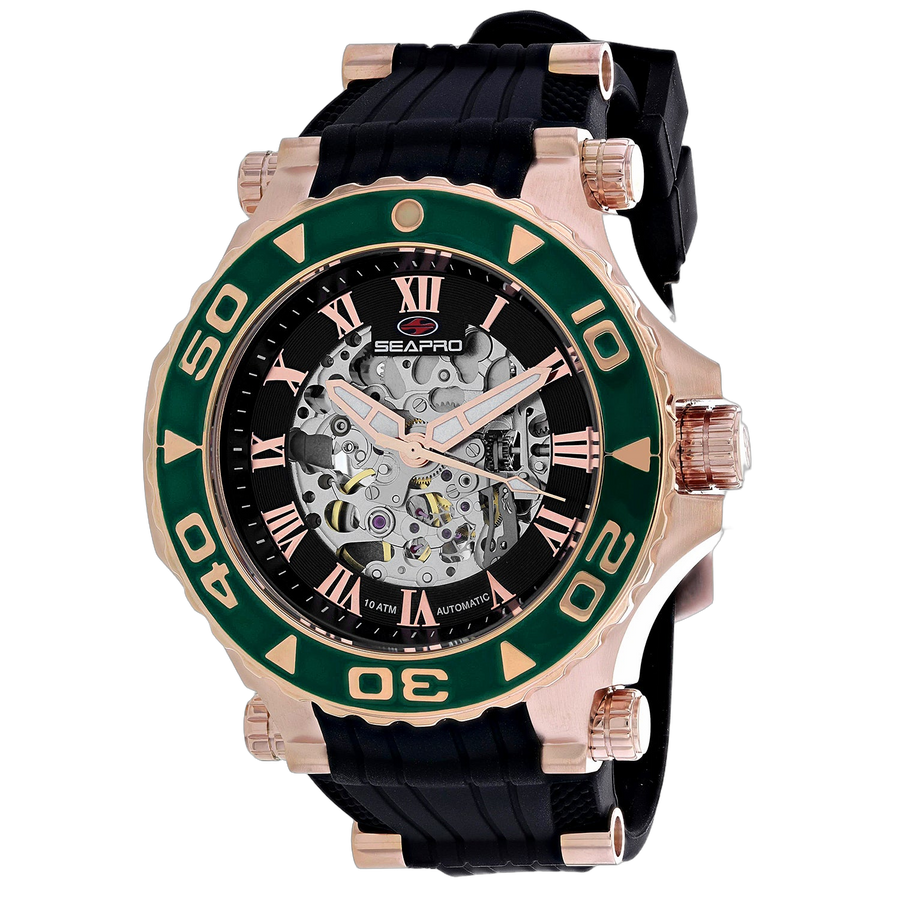 Seapro watch in black