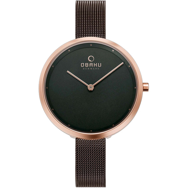 Obaku watch in brown