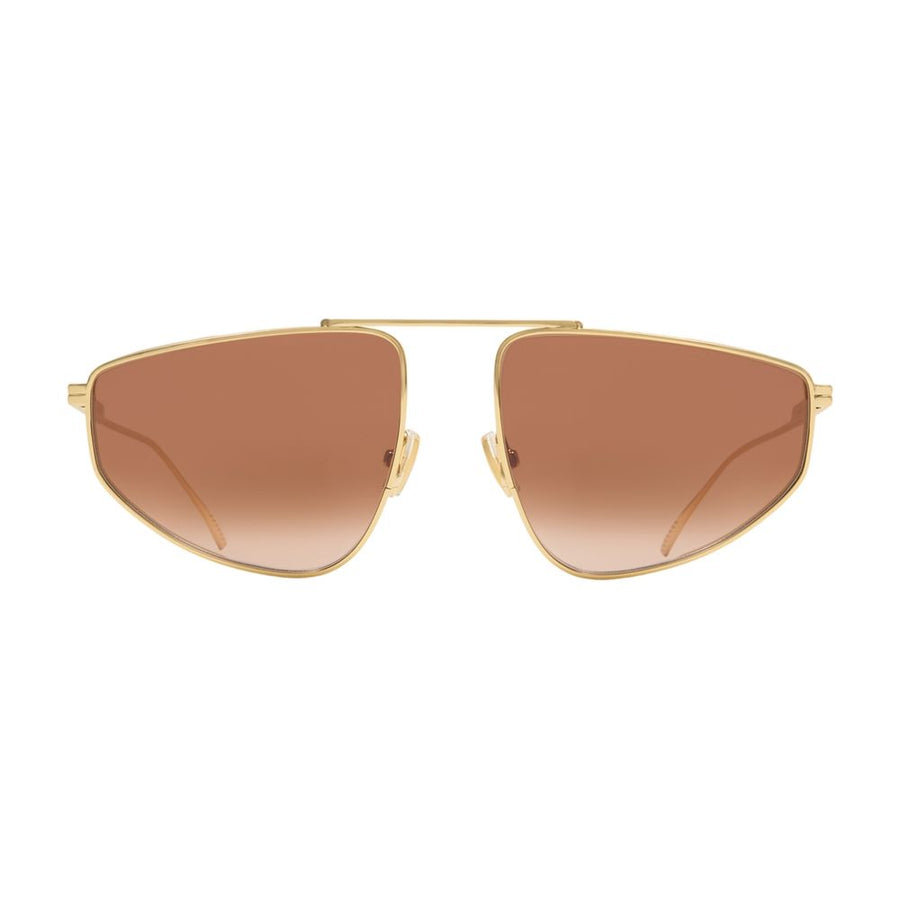Bottega Veneta BV1466S-004 Metal sunglasses in gold