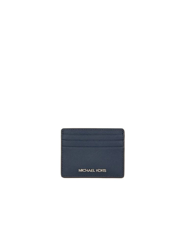 Michael Kors 100% Leather card case in navy