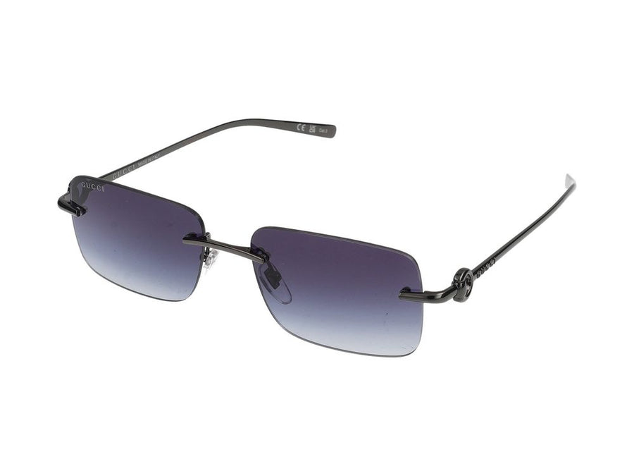 Gucci GG1703S Metal sunglasses in ruthenium