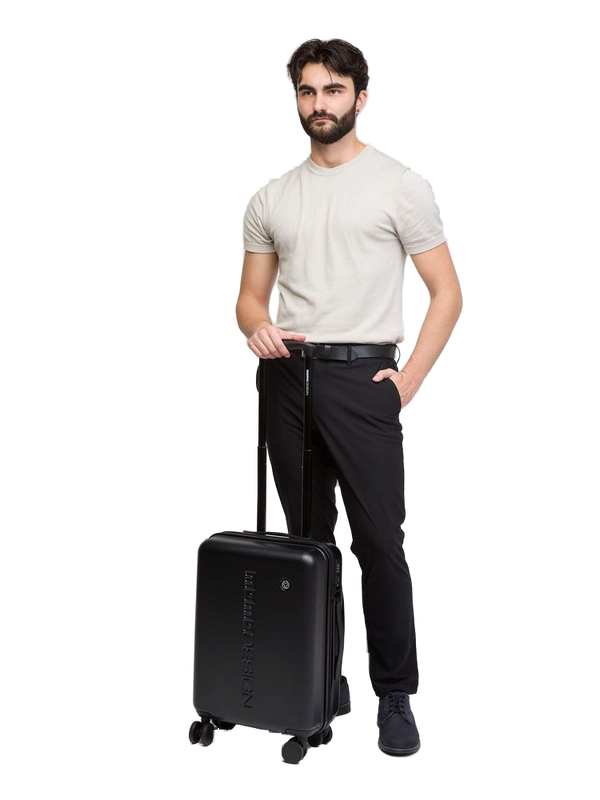 Momo Design Travel 100% Metallic Fiber trolley in black