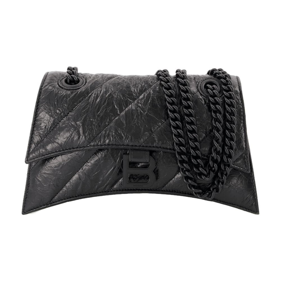 Balenciaga Calfskin hobo bag in black