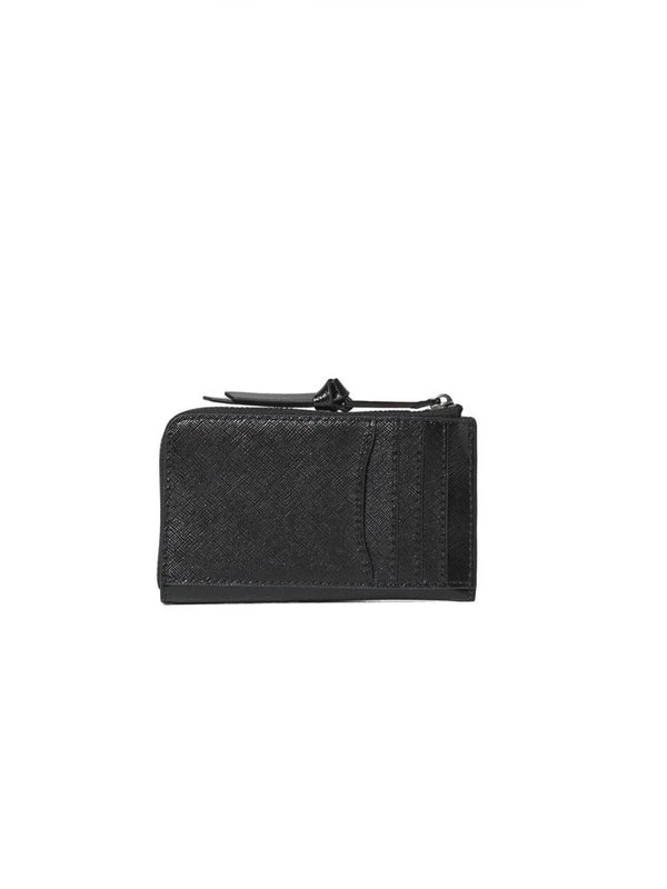 Marc Jacobs 100% Split Cow Leather With Polyurethane Coating wallet in black