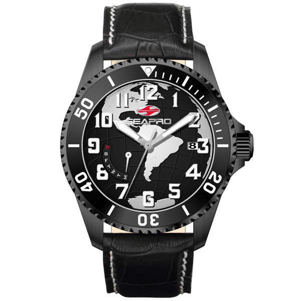 Seapro watch in black