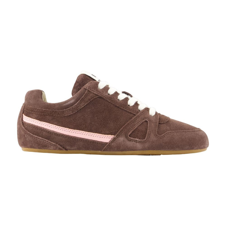 Isabel Marant cowhide sneaker in brown
