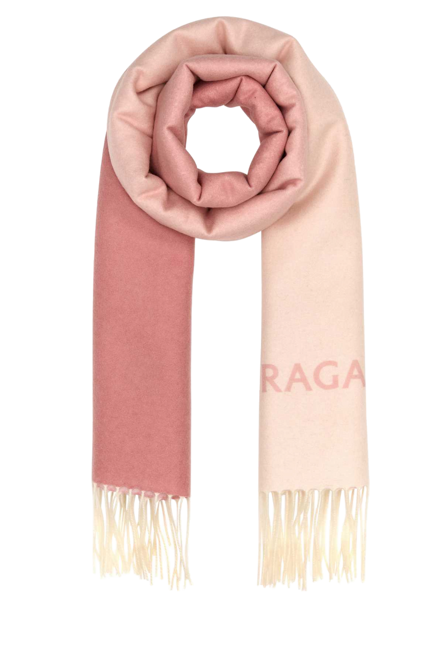 Ferragamo 100% Cashmere scarf in pink