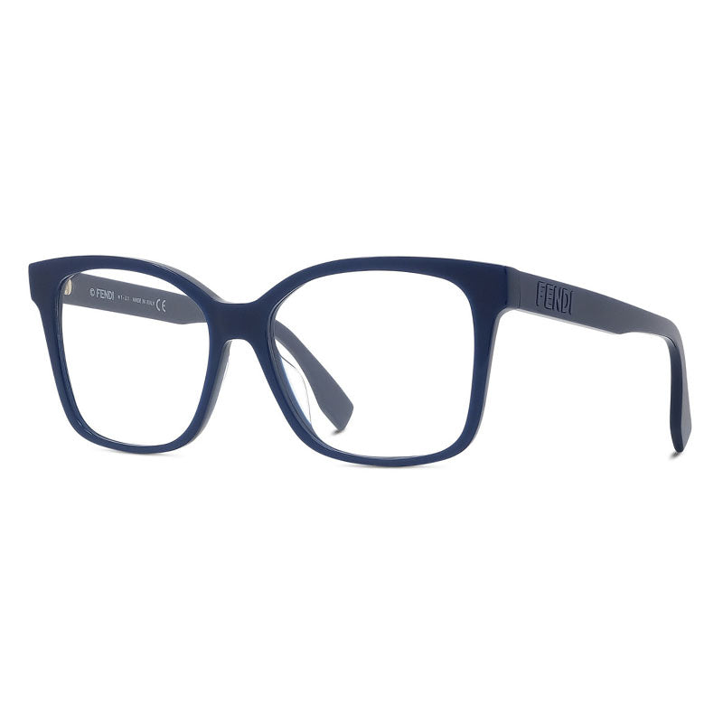 Fendi FE50016I090 Plastic frame eyeglasses in navy