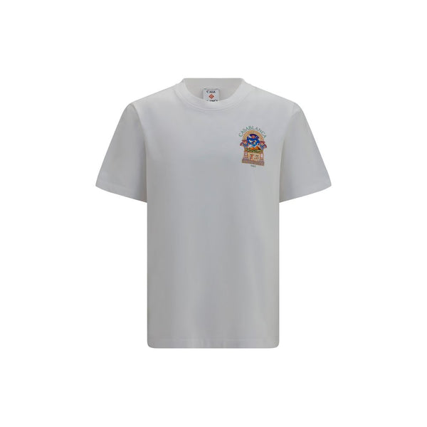 Casablanca 100% Cotton t-shirt in white