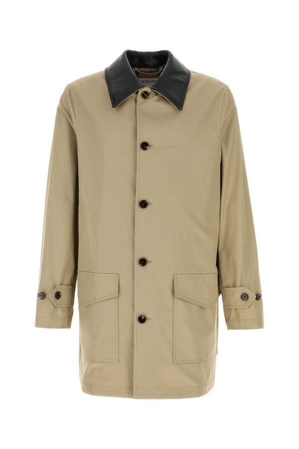 Burberry 100% Cotton coat in beige