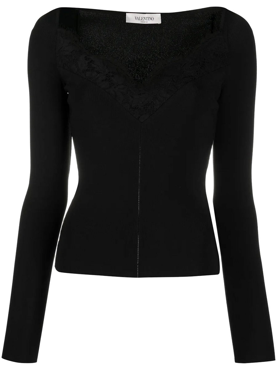 Valentino sweater in black