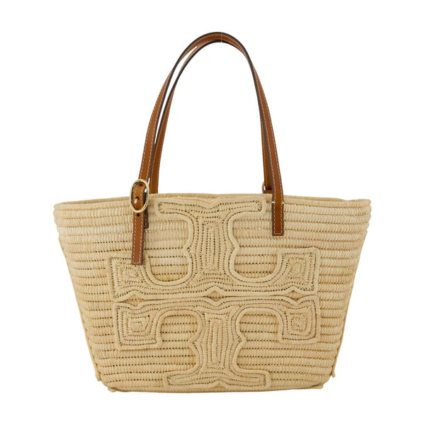 Tory Burch Raffia tote bag in beige