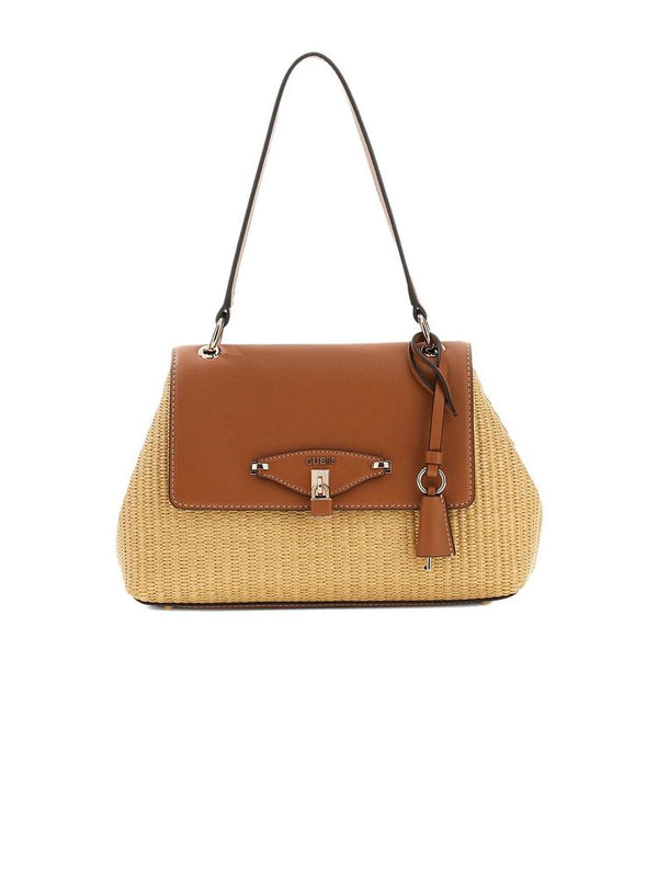Guess 52% Polypropylene shoulder bag in beige