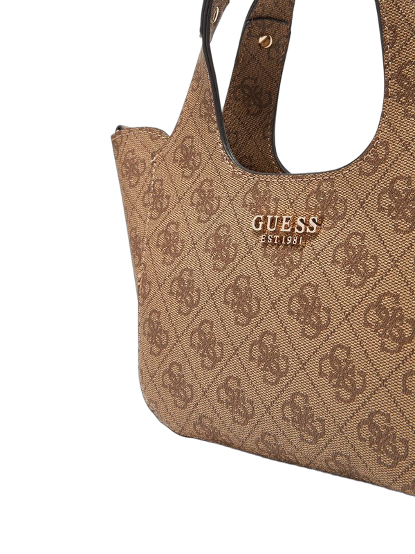 Guess 100% Polyurethane tote bag in beige